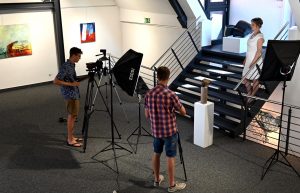 Videoafnahmen im Zehnthaus