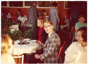 Knut Maurer 1970 in einem Leverkusener Cafe