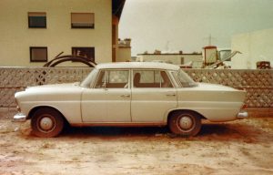 Mercedes mit Heckflosse