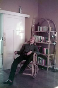 1982 - Knut Maurer im Wohnzimmer in der Herbststraße