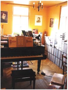 Musikzimmer im Rheinzaberner Haus